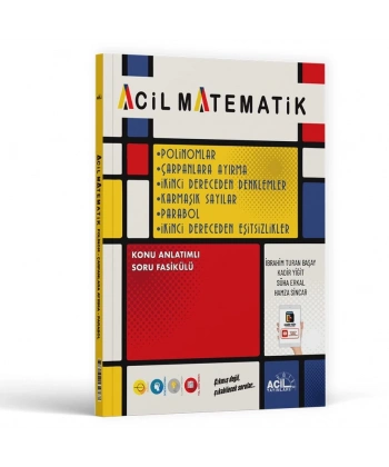 Acil Matematik Polinomlar Çarpanlara Ayırma 2. Dereceden Denklemler Karmaşık Sayılar Acil Yayınları