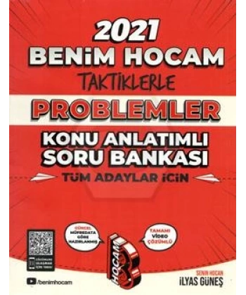 2021 Tüm Adaylar İçin Taktiklerle Problemler Konu Anlatımlı Soru Bankası