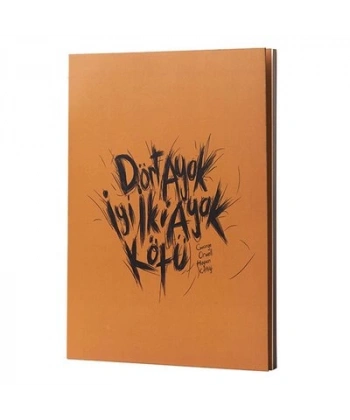 George Orwell Hayvan Çiftliği Karton Kapak Defter Sarı