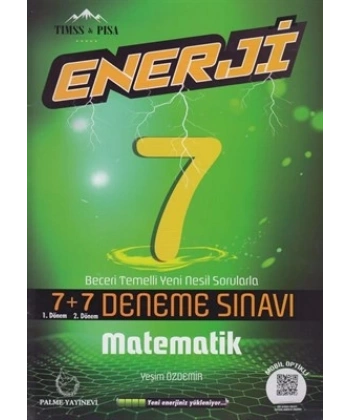 7. Sınıf Matematik Enerji 7+7 Deneme Sınavı