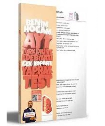 Ayt Türk Dili Edebiyatı  Çek Kopart Yaprak Test - 2023