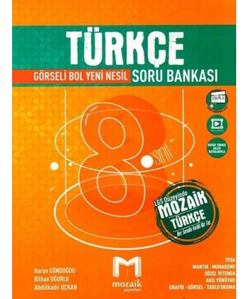 8. Sınıf Türkçe Soru Bankası