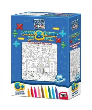 Art Kids Çöz Boya Çarpma