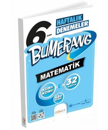 6 Bumerang 32 Haftalık Matematik Deneme
