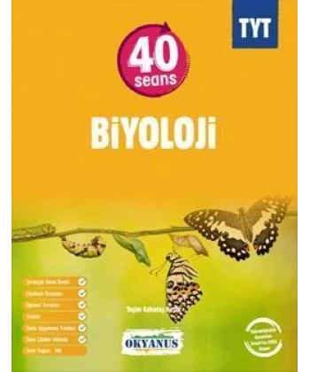 YKS TYT Biyoloji 40 Seans Konu Anlatım