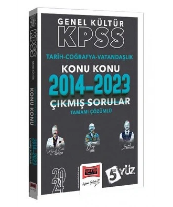 Yargi Kpss Gk 5Yüz Konu Konu Çıkmış Sorular-2024