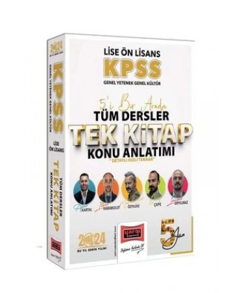 Kpss Gy Gk 5 Yüz Tüm Dersler 5 Kitap Kn -2024