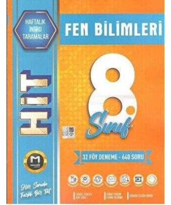 8.Sınıf Mozaik Hit 32li Deneme Fen Bilm. - 2024