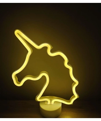 Karışık Neon Masa Lambası