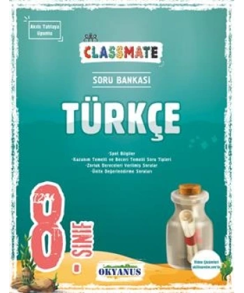 8. Sınıf Classmate Türkçe Soru Bankası