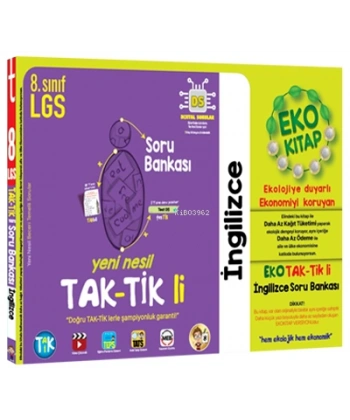 8. Sınıf İngilizce Eko Taktikli Soru Bankası