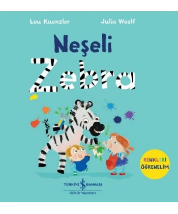 Neşeli Zebra - Renkleri Öğrenelim
