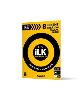 8. Sınıf LGS Din Kültürü ve Ahlak Bilgisi 1. Dönem 8 Deneme