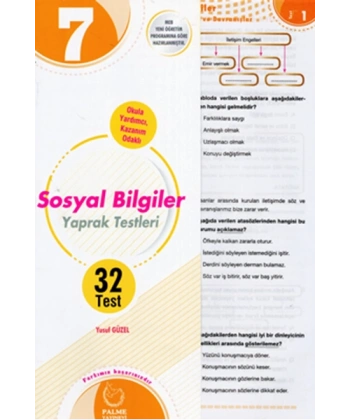 7.Sınıf Sosyal Bilgiler Yaprak Testleri