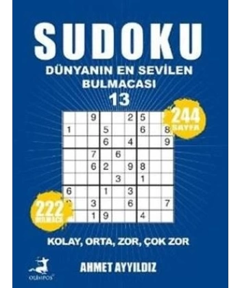 Sudoku Dünyanın En Sevilen Bulmacası 13
