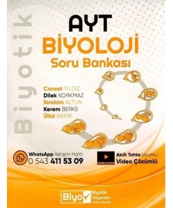 AYT Biyoloji Soru Bankası