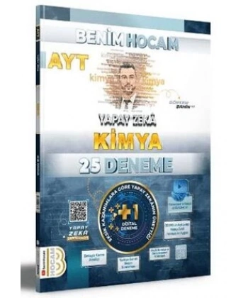 Benim Hocam Yayınları Ayt Yapay Zeka Kimya 25 Deneme
