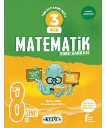 8. Sınıf LGS Matematik 3 Nesil Soru Bankası