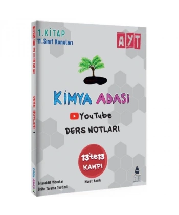 Kimya Adası AYT Kimya Youtube Ders Notları 1. Kitap