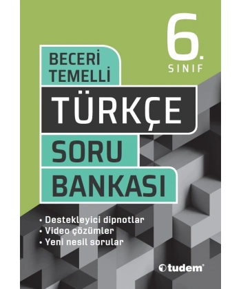 6. Sınıf Türkçe Beceri Temelli Soru Bankası