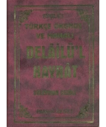 Delailü’l Hayrat Türkçe Okunuş ve Manalı (Üçlü) (Dua-122)