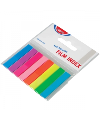 Noki Plastik Ayraç 8 Renk Postit