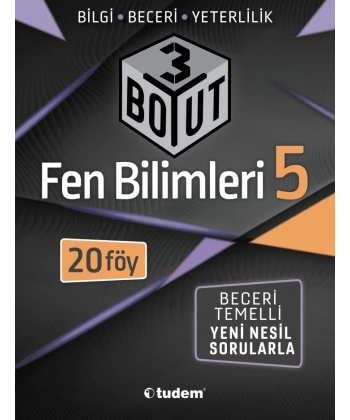 5. Sınıf Fen Bilimleri 3 Boyut Föy