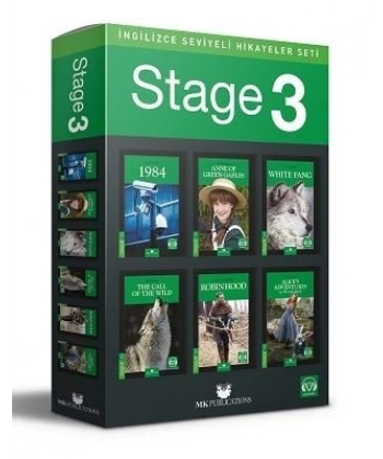 İngilizce Hikaye Seti - Stage 3 - 6 Kitap Takım