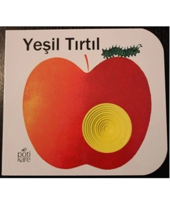 Delikli Kitaplar Serisi - Yeşil Tırtıl