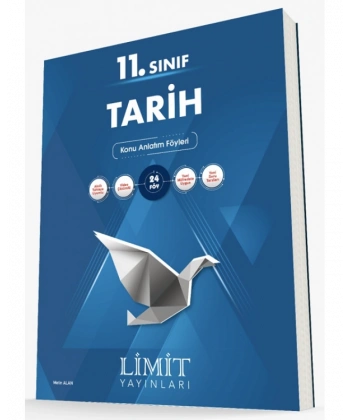 11. Sınıf Tarih Konu Anlatım Föyleri Limit Yayınları