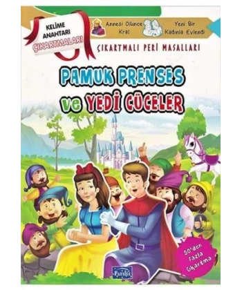Pamuk Prenses ve Yedi Cüceler - Çıkartmalı Peri Masalları