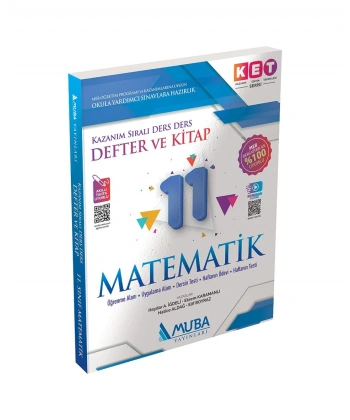 11. Sınıf KET Serisi Matematik Defter ve Kitap