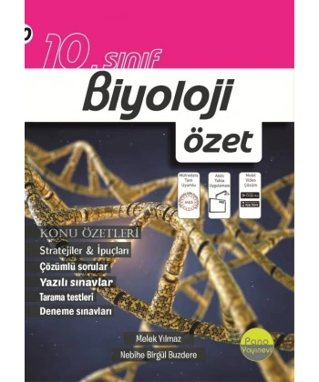 10. Sınıf Biyoloji Özet