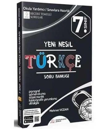 7. Sınıf Türkçe Soru Bankası Paragrafın Şifresi Yayınları