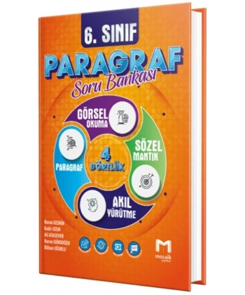 6. Sınıf Paragraf Soru Bankası Mozaik Yayınları