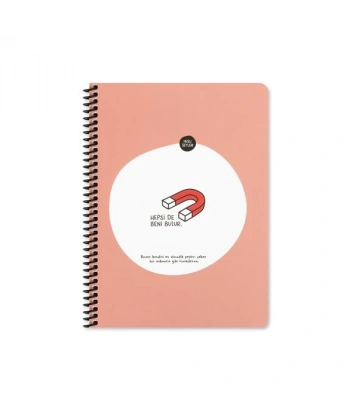 Hisli Şeyler A4 80Yp.Çiz.Spr.Stickerli Def. Hepsi De Beni Bulur