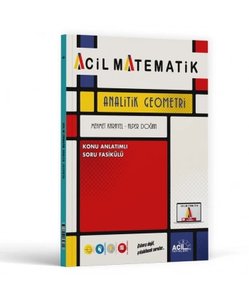 TYT AYT Analitik Geometri Konu Anlatım Soru Fasikülü Acil Yayınları