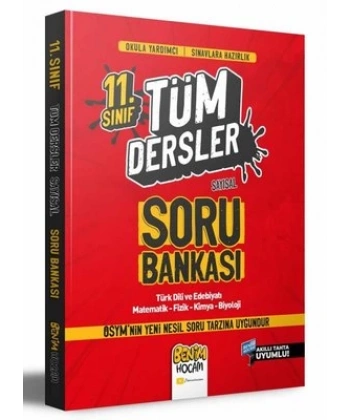 2022 11.Sınıf Sayısal Tüm Dersler Soru Bankası
