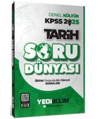 Yediiklim Yayınları 2025 Genel Kültür Tarih Soru