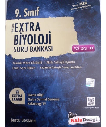 9. Sınıf Extra Biyoloji Soru Bankası