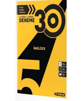 5. Sınıf İngilizce 30lu Deneme