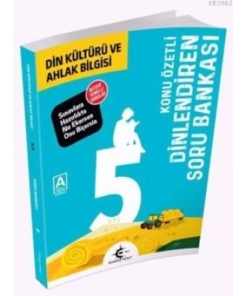 5.Sınıf Din Kültürü ve Ahlak Bilgisi Konu Özetli Dinlendiren Soru Bankası