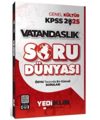 Yediiklim 2025 Genel Kültür Vatandaşlık Soru Dünyası