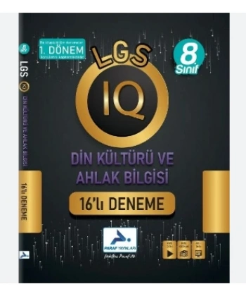 8.Sınıf Din Kültürü 16lı Deneme 1.Dönem Konuları