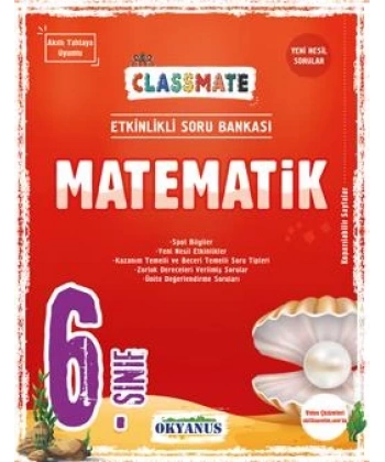 6. Sınıf Classmate Matematik Soru Bankası