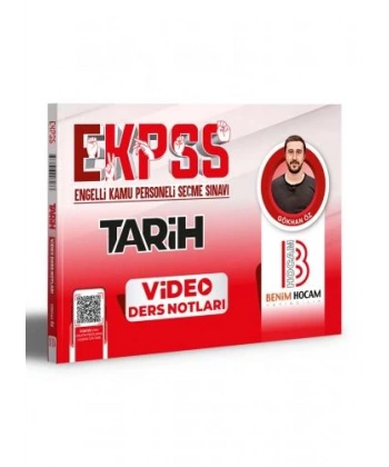 Benim Hocam Ekpss Tarh Video Ders Notları-2024