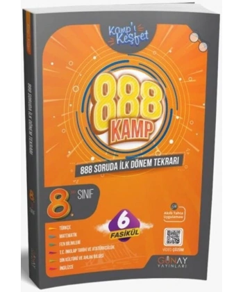 8.Sınıf Keşfet Kamp  İlk Dönem