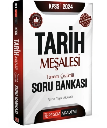 2024 KPSS Tarih Meşalesi Tamamı Çözümlü Soru Bankası