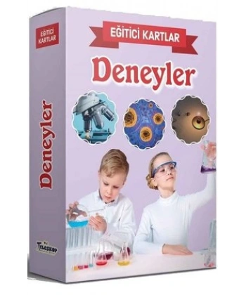 Deneyler - Eğitici Kartlar