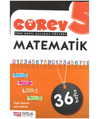 5. Sınıf Matematik Görev Yeni Nesil Çalışma Föyleri